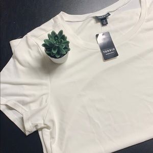 NWT White Torrid Shirt